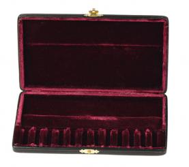 Leather case for 12 oboe reeds 