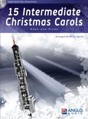 15 Intermediate Christmas Carols (+CD) for oboe and piano,   