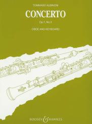 Albinoni, Tomaso: Concerto b flat major op.7,3 for oboe and orchestra, for oboe and piano 