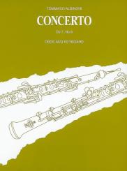Albinoni, Tomaso: Concerto in Re op. 7/6 für Oboe und Orchester, Klavierauszug mit Solostimme 