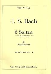 Bach, Johann Sebastian: 6 Suiten Band 2 (Nr.4-6) für Englischhorn 
