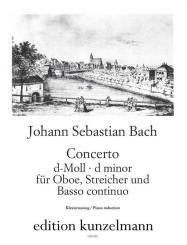 Bach, Johann Sebastian: Concerto d-Moll für Oboe, Streicher und Bc, für Oboe und Klavier 
