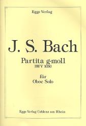 Bach, Johann Sebastian: Partita g-Moll BWV1030 für Oboe solo 