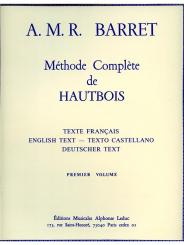 Barrett, , Apollon Marie Rose: METHODE COMPLETE VOL.1 POUR HAUTBOIS, YQ 