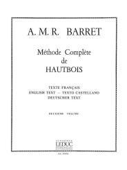 Barrett, , Apollon Marie Rose: Methode complete vol.2 pour hautbois 
