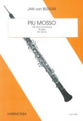 Beekum, Jan van: Piu mosso 107 short technical studies for oboe 