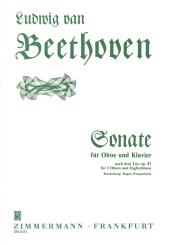 Beethoven, Ludwig van: Sonate nach op.87 für Oboe und Klavier 