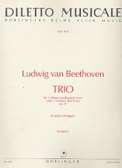 Beethoven, Ludwig van: Trio op.87 für 2 Oboen und Englischhorn, Stimmen 