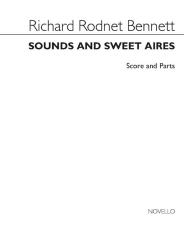 Bennett, Richard Rodney: Sounds and sweet Aires for flute, oboe and piano, score and parts 