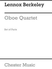 Berkeley, Lennox: Quartet op.70 for oboe, violin, viola and cello, parts 