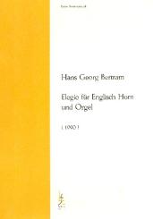 Bertram, Hans Georg: Elegie für Englischhorn und Orgel 