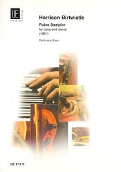 Birtwistle, Harrison: Pulse Sampler for oboe and claves, performing score 