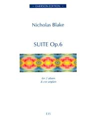 Blake, Nicholas: Suite op.6 for 2 oboes and cor anglais 