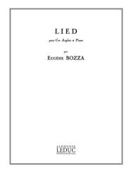 Bozza, Eugène: Lied pour cor anglais et piano 