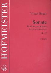Bruns, Victor: Sonate op.25 für Oboe und Klavier  