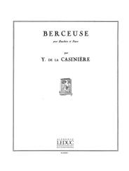 Casiniere,Yves de la: Berceuse pour hautbois et piano 