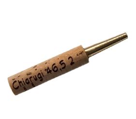 Tudel para oboe: Chiarugi 2, latón - 46,5mm 