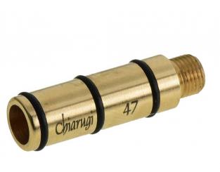 Oboe staple: Chiarugi Type 2+, brass, adjustable 45-48mm, lower part 