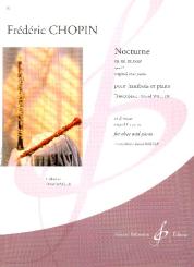 Chopin, Frédéric: Nocturne en mi mineur op.72 pour hautbois et piano 