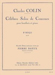 Colin, Charles: Solo de Concours no.1 op.33 pour hautbois et piano 