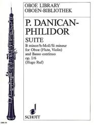 Danican Philidor, Anne: Suite h-Moll op. 1/6 für Oboe (Flöte, Violine) und Basso continuo 
