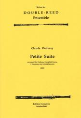 Debussy, Claude: Petite suite for 2 oboes, 2 english horns, 2 bassoons and contrabassoon 