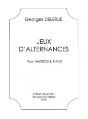 Delerue, Georges: Jeux d'alternances for oboe and piano 