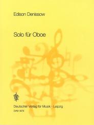 Denissow, Edison: Solo für Oboe 