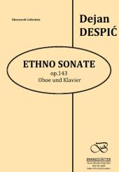 Despic, Dejan: Ethno-Sonate op.143 für Oboe und Klavier 