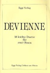 Devienne, Francois: 18 leichte Duette für 2 Oboen 