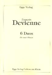 Devienne, Francois: 6 Duos für 2 Oboen 