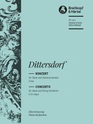 Ditters von Dittersdorf, Karl: Konzert G-Dur für Oboe und Streicher, für Oboe und Klavier 