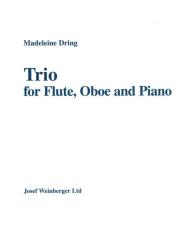 Dring, Madeleine: Trio for flute, oboe and piano 