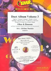 Duet Album vol.3 (+CD) for oboe and bassoon (piano/keyboard/organ ad lib) 