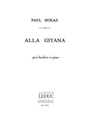Dukas, Paul: Alla gitana pour hautbois et piano 