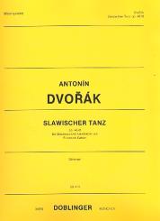 Dvorak, Antonin Leopold: Slawischer Tanz g-Moll op.46,8 für Flöte, Oboe, Klarinette, Horn in F und Fagott,  Stimmen 