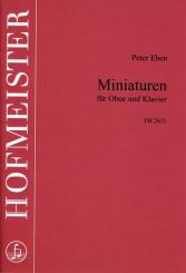 Eben, Petr: Miniaturen  für Oboe und Klavier 