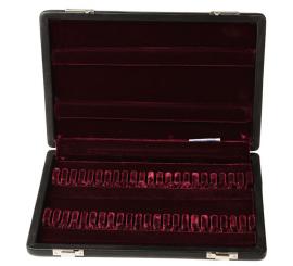 Leather case for 42 oboe reeds 