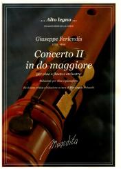 Ferlendis, Giuseppe: Concerto no.2 do maggiore per oboe (flauto) e orchestra per oboe e pianoforte 