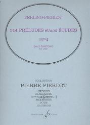 Ferling, Franz Wilhelm: 144 préludes et études vol.2 pour hautbois ou saxophone 