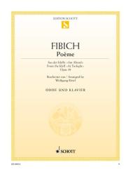 Fibich, Zdenek: Poème op. 39 für Oboe und Klavier 