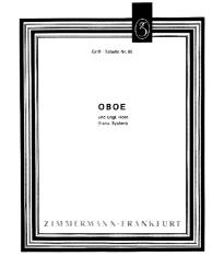 Flemming, Fritz: Grifftabelle für Oboe und Englischhorn (franz. System) 