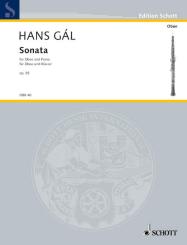 Gál, Hans: Sonate op.85 für Oboe und Klavier 