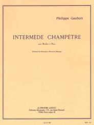 Gaubert, Philippe: Intermède champêtre pour hautbois et piano 