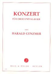 Genzmer, Harald: Konzert für Oboe und Klavier  