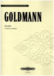 Goldmann, Friedrich: Sonate für Oboe und Klavier 