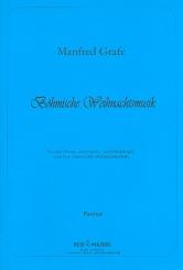 Grafe, Manfred: Böhmische Weihnachtsmusik für 2 Oboen, 2 Fagotte und Glockenspiel, Partitur und Stimmen 