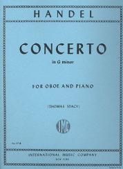 Händel, Georg Friedrich: Concerto g minor for oboe and piano 