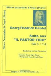 Händel, Georg Friedrich: Suite aus Il pastor fido HWV8 für Trompete in B, Oboe und Orgel 