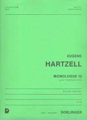Hartzell, Eugene: MONOLOGUE 12 FOR ENGLISH HORN  